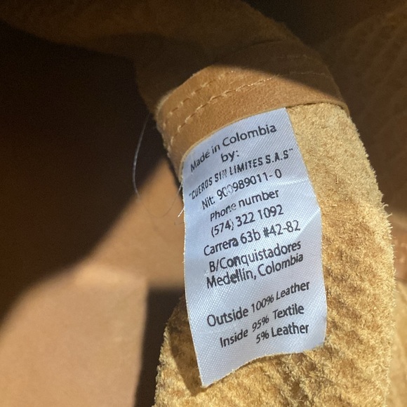 GASPY “Tracy” Large Tan (Burnt Caramel) Snakeskin Embossed Leather - Picture 15 of 16